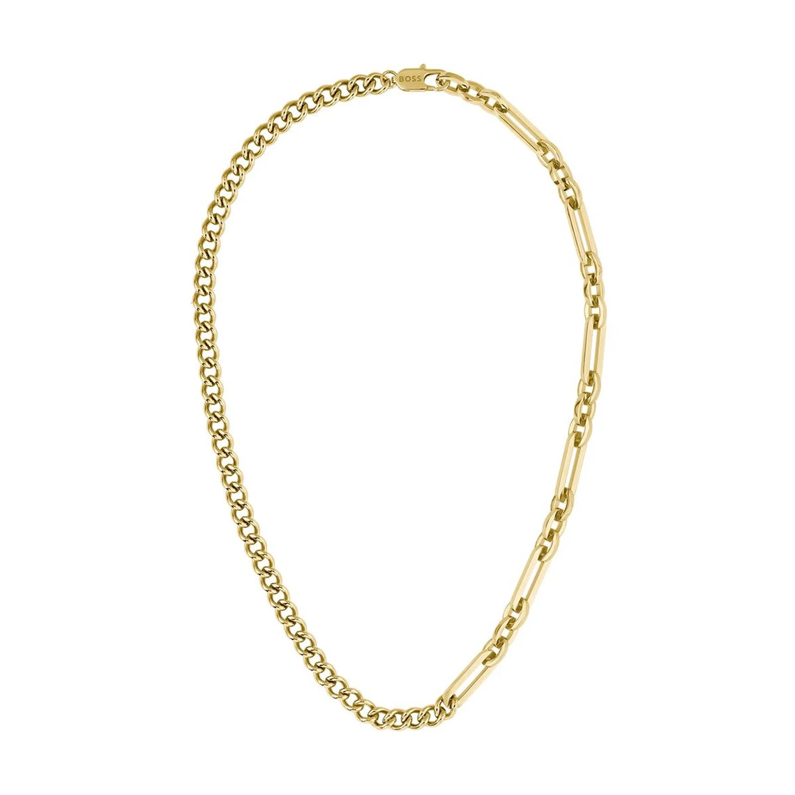 Collier Homme Hugo Boss Bijoux Mattini - 1580452 Acier Doré 3 Collier Homme Hugo Boss Bijoux Mattini - 1580452 Acier Doré