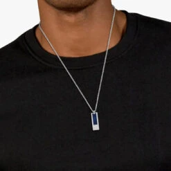 Collier Homme Lacoste Montres Set&Match - 2040095 Acier , Silicone Bleu -MenCorner Boutique collier homme lacoste montres setetmatch 2040095 acier silicone bleu 3515904 2 1140x1140