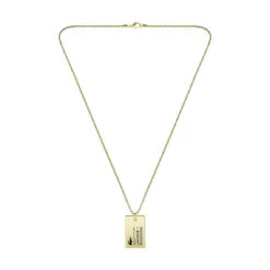 Collier Homme Lacoste Montres Stencil - 2040220 Acier Doré -MenCorner Boutique collier homme lacoste montres stencil 2040220 acier dore 3515974 2 1140x1140