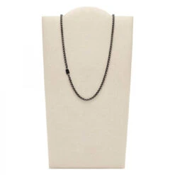 Collier Homme JF03917797 Fossil -MenCorner Boutique colliers homme fossil bijoux vintage casual jf03917797 acier argent jf03917797 2 1140x1140