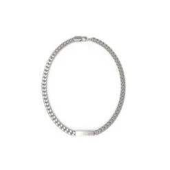 Collier Homme Guess Bijoux JUXN03005JWST - X LOGO Acier Argent