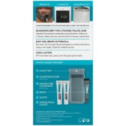 COLORATION BARBE - Chatain Moyen Clair -MenCorner Boutique coloration barbe chatain moyen clair 118904 2 1140x1140