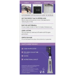 Coloration Cheveux Homme - Gris Châtain 40g 9 Coloration Cheveux Homme - Gris Châtain 40g -MenCorner Boutique coloration cheveux homme gris chatain 1108 3 1140x1140