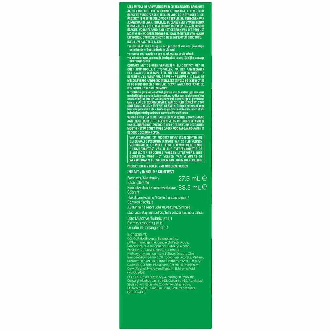 COLORATIONS CHEVEUX Noir Naturel - PACK 3 3 X ( 2 X 30 Ml) 6 COLORATIONS CHEVEUX Noir Naturel - PACK 3 3 X ( 2 X 30 Ml) – Image 4