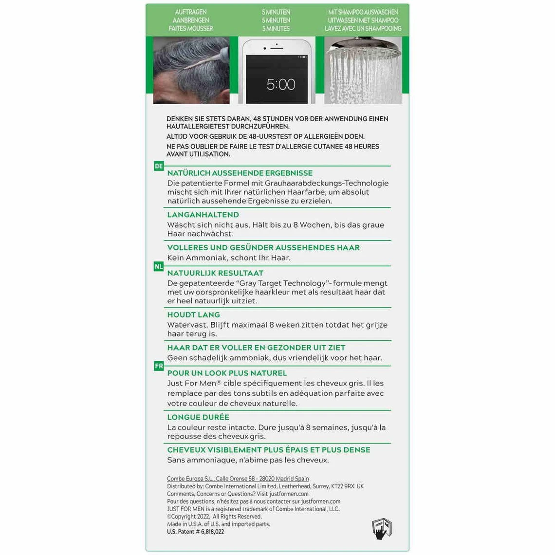 COLORATIONS CHEVEUX Noir Naturel - PACK 3 3 X ( 2 X 30 Ml) 8 COLORATIONS CHEVEUX Noir Naturel - PACK 3 3 X ( 2 X 30 Ml) – Image 6