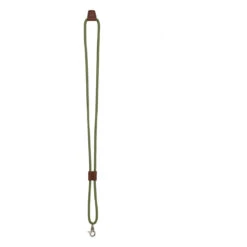 Cordon Tour De Cou COMBINE Kaki/cognac