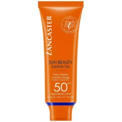 Crème Visage Confort Bronzage Lumineux SPF50 - Sun Beauty 50 Ml