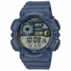 Montre Homme CASIO WS-1500H-2AVEF - Bracelet Résine Bleu
