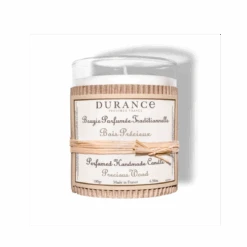 Bougie Traditionnelle DURANCE Parfum Bois Précieux SWANN 180 G