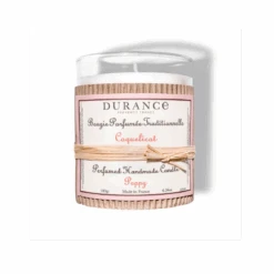 Bougie Parfumée Traditionnelle Coquelicot