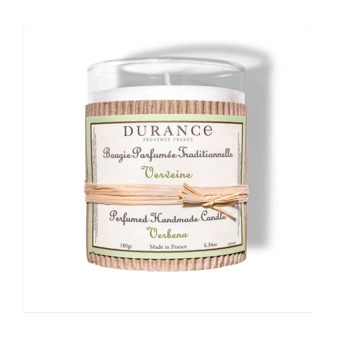 Bougie Traditionnelle DURANCE Parfum Verveine SWANN 180 G 3 Bougie Traditionnelle DURANCE Parfum Verveine SWANN 180 G