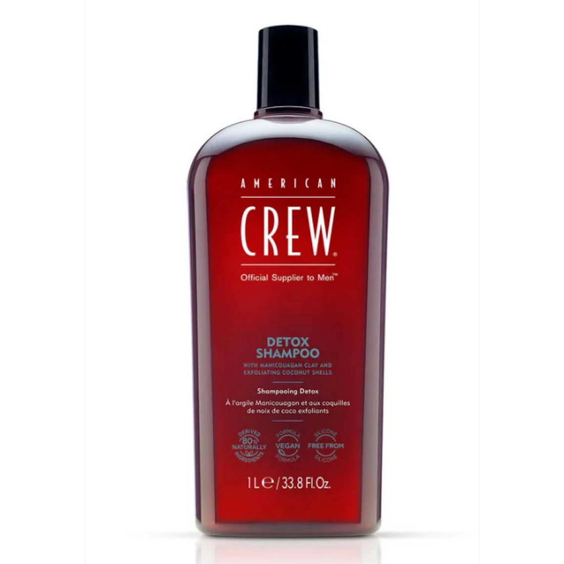 American Crew DETOX Shampoing Exfoliant Et Purifiant 1000 Ml 3 American Crew DETOX Shampoing Exfoliant Et Purifiant 1000 Ml