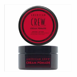 American Crew Cream Pomade Crème De Coiffage Cheveux Homme Tenue Souple & Effet Mat 85 G