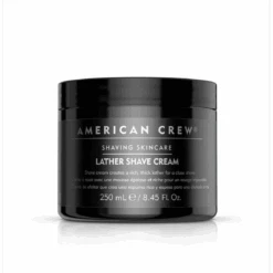 American Crew Crème à Raser Moussante Soin Barbe Homme Lather Shave 250 Ml