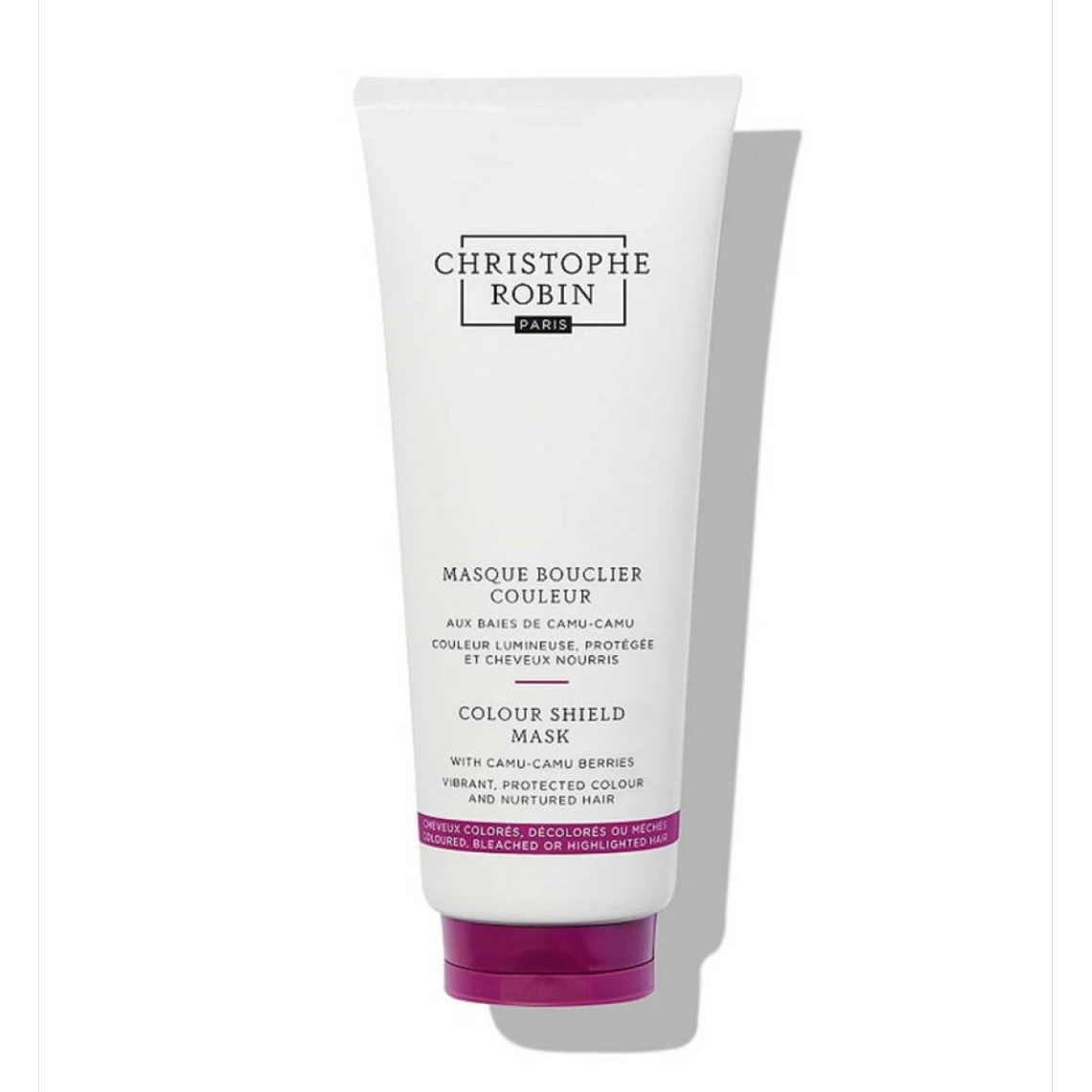 Christophe Robin Masque Bouclier Couleur Aux Baies De Camu-Camu 200 Ml 3 Christophe Robin Masque Bouclier Couleur Aux Baies De Camu-Camu 200 Ml