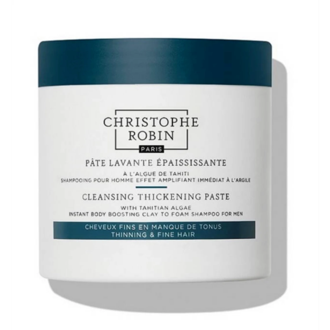 Christophe Robin Pâte Lavante Épaississante à L'Algue De Tahiti 250 Ml 3 Christophe Robin Pâte Lavante Épaississante à L'Algue De Tahiti 250 Ml
