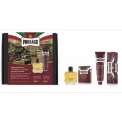 Coffret Rasage Homme Proraso Duo Rouge