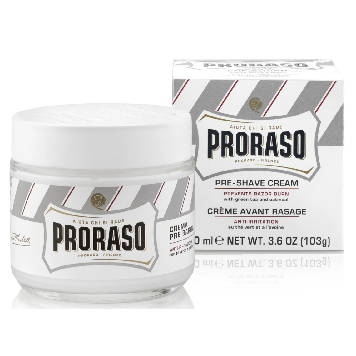 Proraso Crème Avant Rasage Sensitive - Peaux Sensibles 100 Ml 3 Proraso Crème Avant Rasage Sensitive - Peaux Sensibles 100 Ml