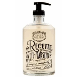 Savon De Marseille - Flacon Verre Collector - Rose Restructurante 500 Ml