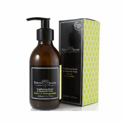 Shampoing Barbe & Moustache Citron Vert & Grenade - Nettoie & Assouplit 200 Ml