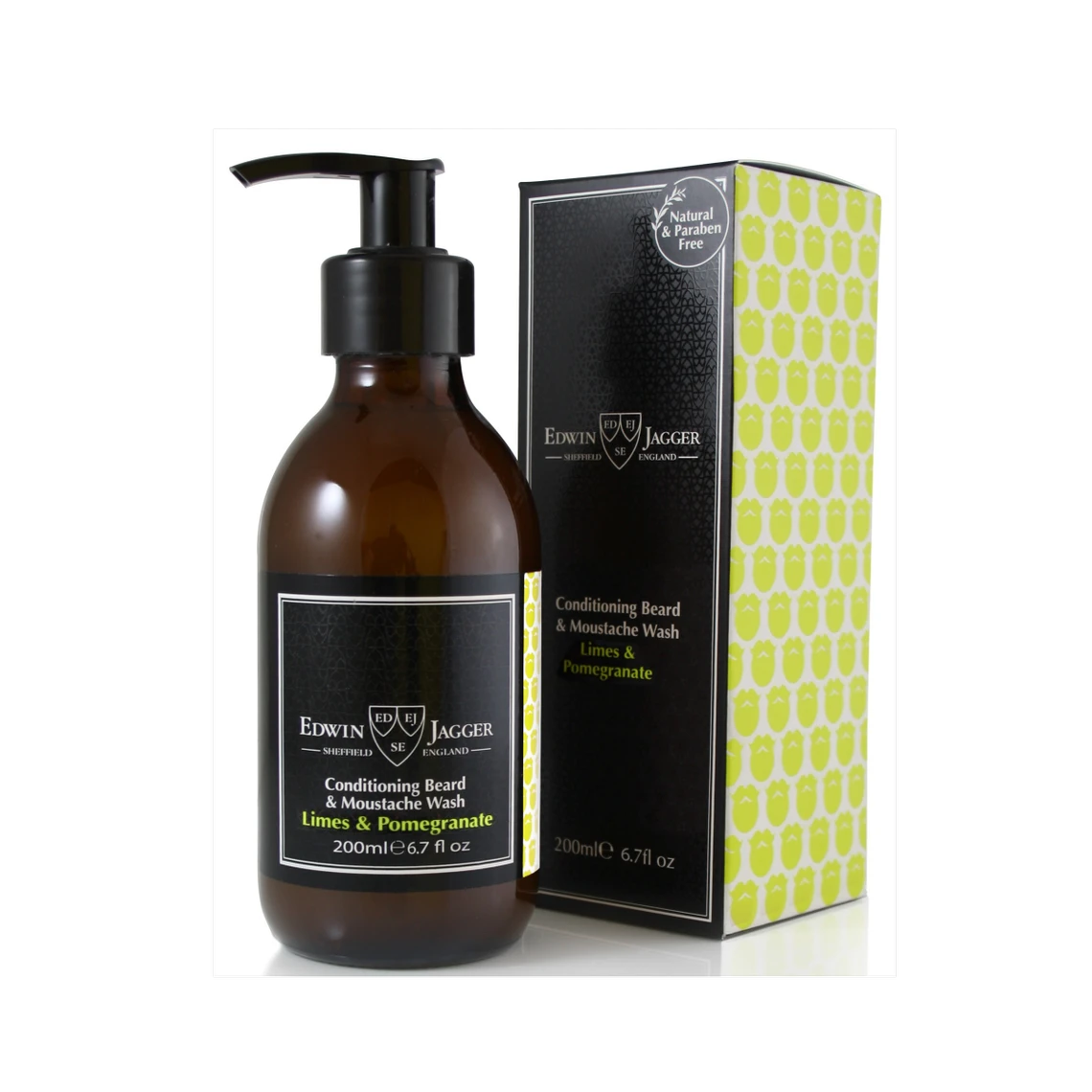 Shampoing Barbe & Moustache Citron Vert & Grenade - Nettoie & Assouplit 200 Ml 3 Shampoing Barbe & Moustache Citron Vert & Grenade - Nettoie & Assouplit 200 Ml