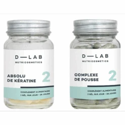 Duo Nutrition-Capillaire | Action 360° Sur La Synthèse De Kératine 1 Mois