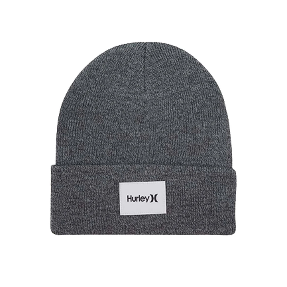 HURLEY Bonnet En Maille Côtelée Gris 3 HURLEY Bonnet En Maille Côtelée Gris