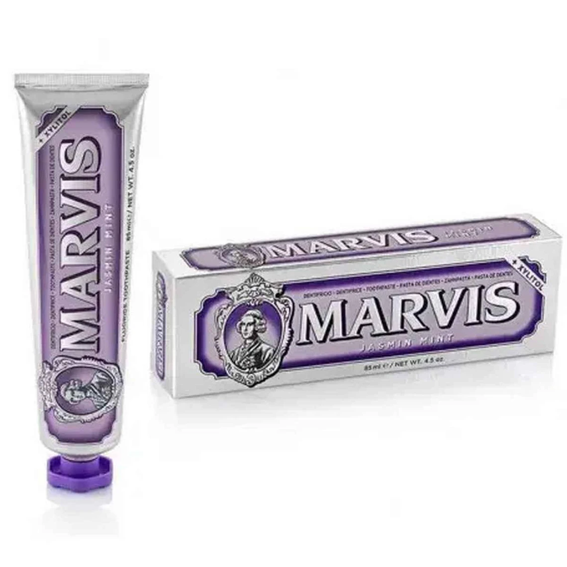 Marvis Dentifrice Menthe Jasmin 85 Ml 4 Marvis Dentifrice Menthe Jasmin 85 Ml – Image 2