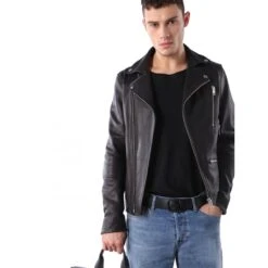 Ceinture Bawre Boucle Métal - Siglé Noir -MenCorner Boutique diesel maroquinerie ceinture bawre boucle metal x03717 pr250 t8013 85cm 2 1200x1200