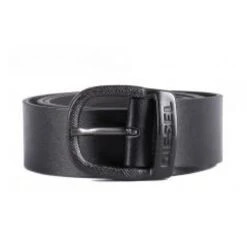 Ceinture Bawre Boucle Métal - Siglé Noir
