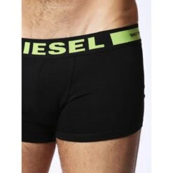 Pack De 3 Boxers Siglés - Ceinture Elastique Noir Rouge / Bleu -MenCorner Boutique diesel maroquinerie pack de 3 boxers sigles 00cky3 0baof 01 s 7 1200x1200