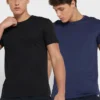 Lot De 2 T-shirts Col Rond Manches Courtes Homme - Multicolores Diesel Underwear -MenCorner Boutique diesel underwear lot de 2 t shirts col rond manches courtes 3377610 5 1140x1140