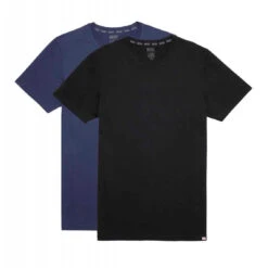 Lot De 2 T-shirts Col Rond Manches Courtes Homme - Multicolores Diesel Underwear -MenCorner Boutique diesel underwear lot de 2 t shirts col rond manches courtes 3377610 1140x1140