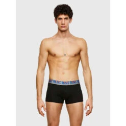 Pack 3 Boxers Logotés Ceinture élastique - Noir Diesel Underwear