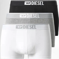 Pack De 3 Boxers Damien Blanc / Noir / Gris