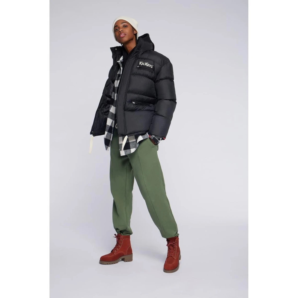 Kickers Doudoune Unisexe Kick Puff Noire 3 Kickers Doudoune Unisexe Kick Puff Noire