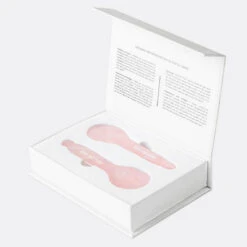 Duo De Cuillères Anti-Cernes En Quartz Rose -MenCorner Boutique duo spoons en quartz rose 3256063 1 1140x1140