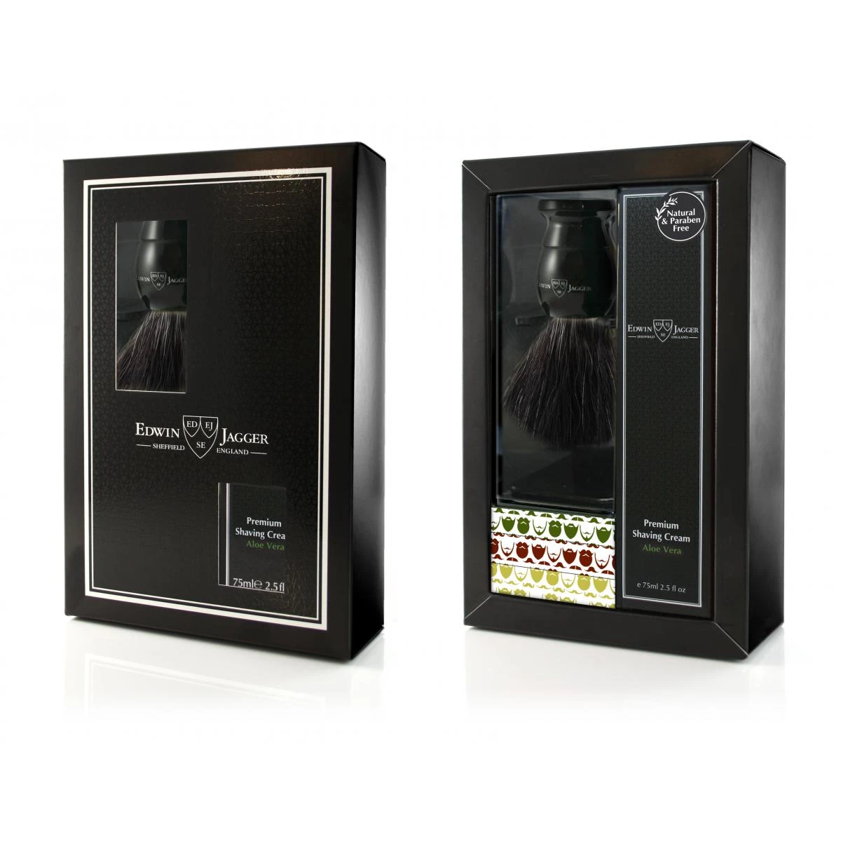 COFFRET CADEAU EBENE ET CREME A RASER A L'ALOE- EDWIN JAGGER 3 COFFRET CADEAU EBENE ET CREME A RASER A L'ALOE- EDWIN JAGGER