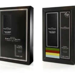 Coffret Rasoir De Sécurité Noir Et Crème à Raser Aloe Vera - Homme