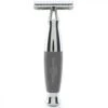 Rasoir De Sûreté Gris 1 Rasoir De Sûreté Gris -MenCorner Boutique edwin jagger double edge safety razor grey chrome plated feather blade 3196786 1200x1200
