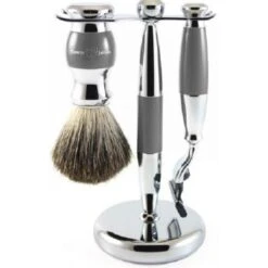 Set De Rasage Gris 3 Pièces - Mach3
