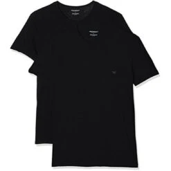 PACK DE 2 T-SHIRTS COL ROND - Pur Coton Noir