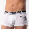 BOXER EAGLE CEINTURE ELASTIQUEE ET CONTRASTEE Blanc -MenCorner Boutique emporio armani underwear boxer eagle ceinture elastiquee et contrastee blanc 3436938 5 1140x1140