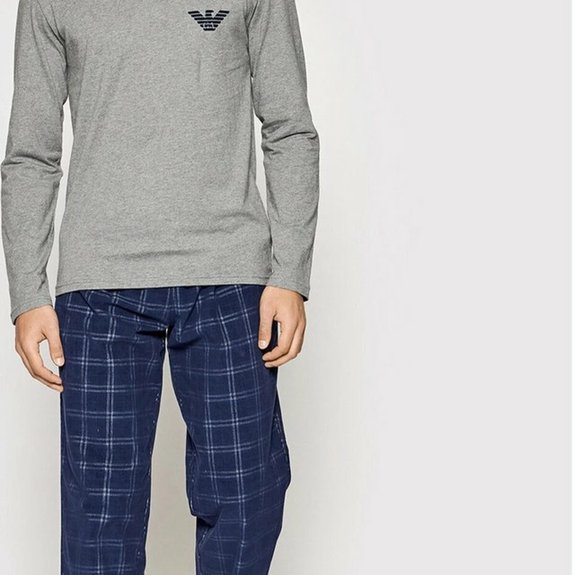 Ensemble Pyjama - Gris Emporio Armani Underwear 3 Ensemble Pyjama - Gris Emporio Armani Underwear