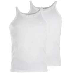 PACK DE 2 DEBARDEURS - Pur Coton -MenCorner Boutique emporio armani underwear pack de 2 debardeurs 181234 10 1140x1140