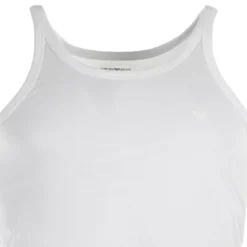 PACK DE 2 DEBARDEURS - Pur Coton -MenCorner Boutique emporio armani underwear pack de 2 debardeurs 181234 12 1140x1140