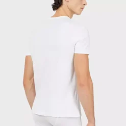 PACK DE 2 T-SHIRTS COL V - Pur Coton Blanc 8 PACK DE 2 T-SHIRTS COL V - Pur Coton Blanc -MenCorner Boutique emporio armani underwear pack de 2 t shirts col v pur coton blanc 3436788 5 1140x1140