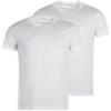 PACK DE 2 T-SHIRTS COL V - Pur Coton Blanc -MenCorner Boutique emporio armani underwear pack de 2 t shirts col v 181240 67240 67251 1200x1200