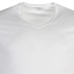 PACK DE 2 T-SHIRTS COL V - Pur Coton Blanc 10 PACK DE 2 T-SHIRTS COL V - Pur Coton Blanc -MenCorner Boutique emporio armani underwear pack de 2 t shirts col v 181240 67240 67253 1200x1200