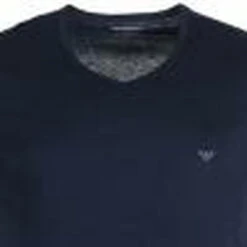PACK DE 2 T-SHIRTS COL V - Pur Coton Bleu Marine 11 PACK DE 2 T-SHIRTS COL V - Pur Coton Bleu Marine -MenCorner Boutique emporio armani underwear pack de 2 t shirts col v 181240 67256 67253 100x100 1140x1140